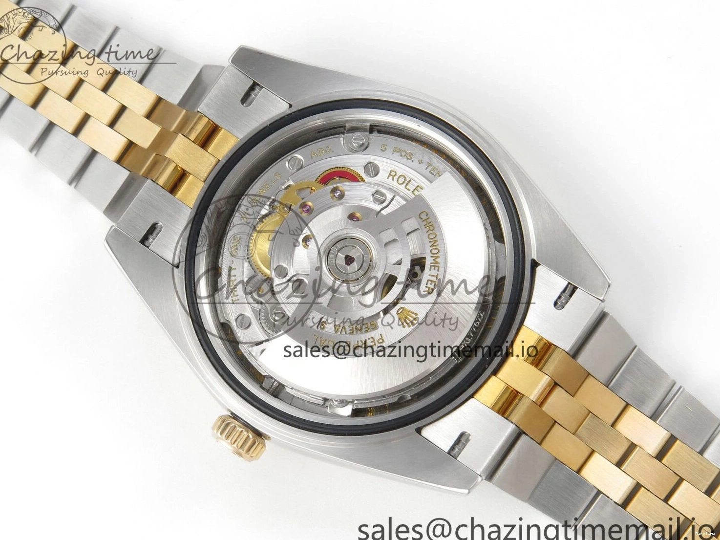 MiroTime 0424 Reliable DateJust 41mm 126333 SS YG 3EF 1:1 Best Edition Gray Roman Dial on SS YG Jubilee Bracelet SA 302